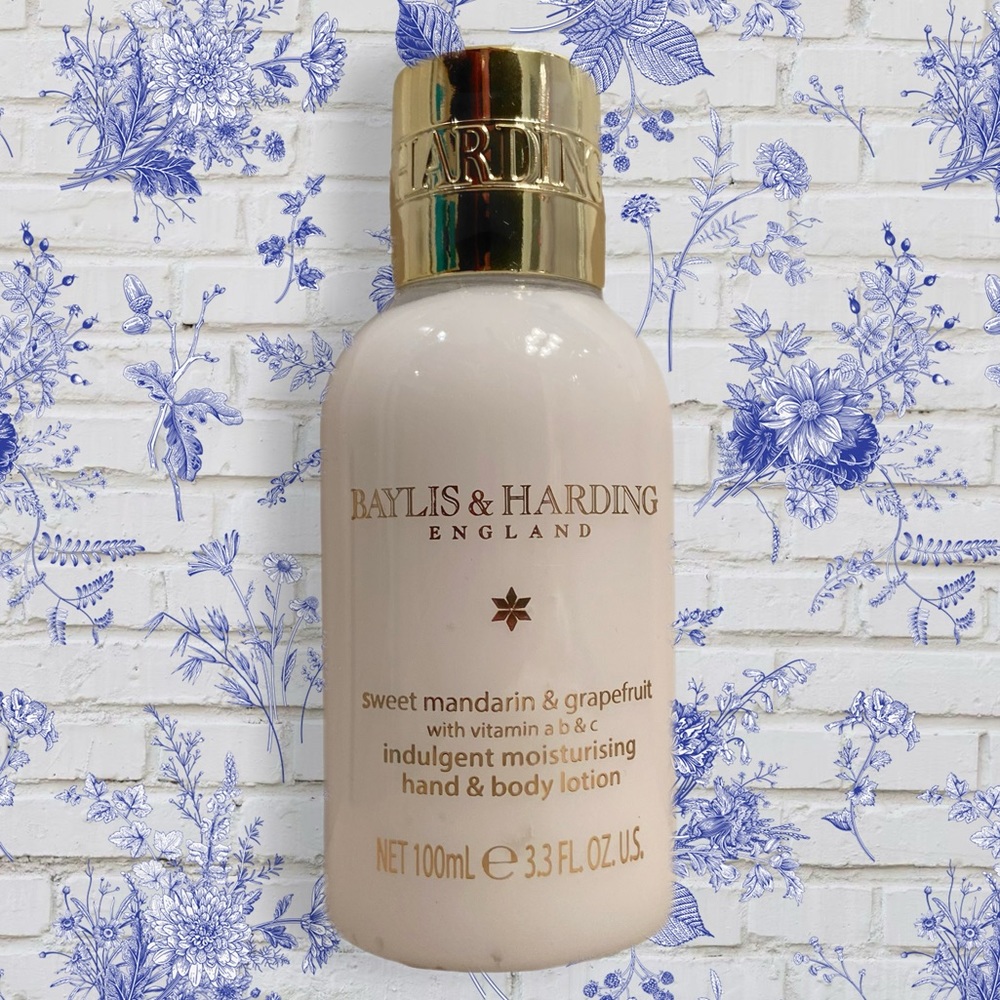 NEW Baylis & Harding Mandarin + Grapefruit Moisturizing Hand & Body Lotion